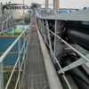 Transportador de correia tubular fechado para moinho de aço