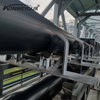 Transportador de correia tubular fechado para moinho de aço